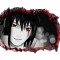 Sticker decorativ, gaura in perete 3D, Naruto, 85 cm, 1030STK