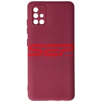 Toc silicon High Copy Samsung Galaxy A51 Burgundy foto