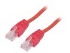 Cabl patch U/UTP Cat 5e PVC roșu 3m, Gembird