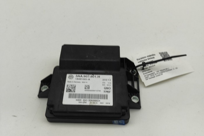 Unitate de control fr&acirc;nă de m&acirc;nă VW TIGUAN 5N_ 2014 OEM: 3AA907801H 30755657