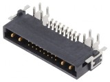 Conector PCB-PCB tată PIN 20 har-flex Hybrid SMT THT