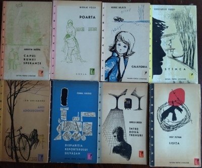 LOT 18 VOLUME DEBUT PROZA / SERIA LUCEAFARUL,1962-1969 foto