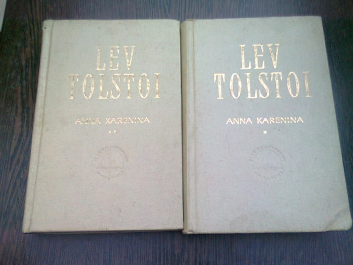 ANNA KARENINA - LEO TOLSTOY 2 VOLUME
