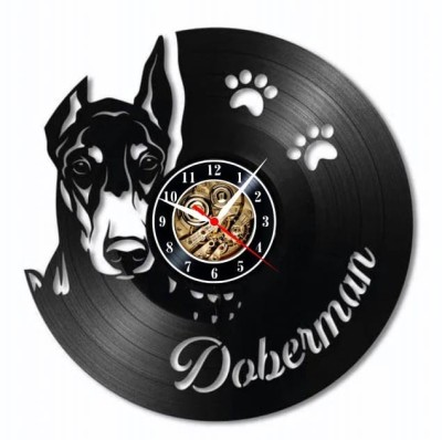 DOBERMAN-ceas de perete foto