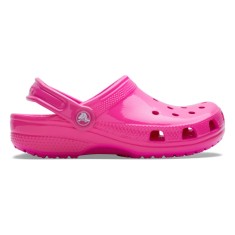 Saboti Crocs Classic Toddler Neon Highlighter Clog Roz - Pink Crush foto