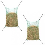 VidaXL Plase pentru f&acirc;n, 2 buc, verde, dreptunghiulară, 90x60 m, PP