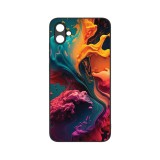 Husa BestCase&reg; Slim Glassy, Compatibila Cu Samsung Galaxy A04e, Liquid Colors,