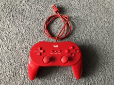 Maneta Controller Nintendo Wii Classic Controller Pro RVL 005 (-02) ORIGINAL foto