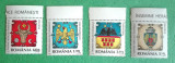 TIMBRE ROM&Acirc;NIA MNH LP 1816/2008 &Icirc;NSEMNE HERALDICE ROM&Acirc;NEȘTI -Serie simplă, Nestampilat