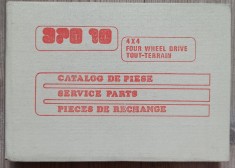 ARO 10, catalog de piese// editia I, 1985
