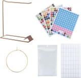 Kit de depozitare/etichetare pentru pictura cu diamante Gukasxi, metal/plastic/hartie, multicolor