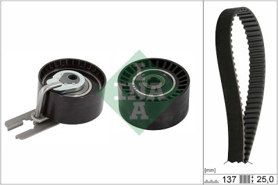 INA 530 0632 10 Set curea de distributie foto