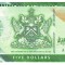 Trinidad &amp; Tobago 5 Dolari 2020 Polimer Seria AQ860593