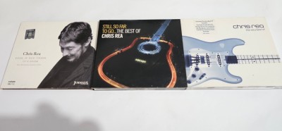 CHRIS REA - LOT 3 CD-UR AUDIO , STARE FOARTE BUNA . CD -UL DIN MIJLOC ARE 2 CD-URI . foto