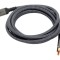 Cablu DisplayPort textil Goobay 3m gri, cod 75686