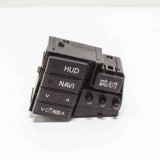 Panou Butoane Toyota Prius W3 2012 OEM 75D800 803-4N10 Buton Start Stop Argintiu Aluminiu