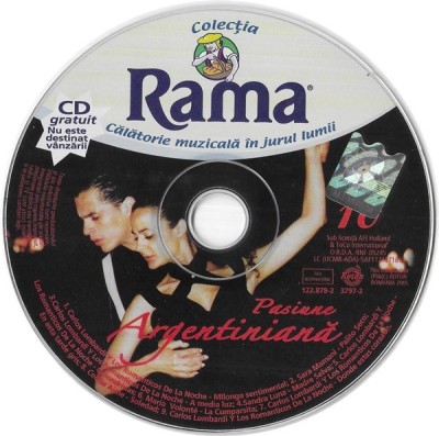 CD Pasiune Argentiniană, original foto