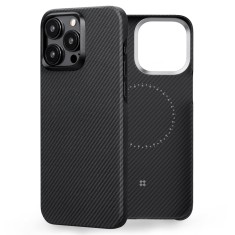 Husa iPhone 15 Pro Edizard Air MagSafe Case, negru foto