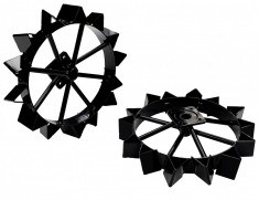 Progarden RM47 set 2 roti metalice 475x30x115mm, accesoriu motocultoare seria Campo U ProAdvanced PowerfulTools