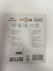 Set 3 becuri halogen G9 MATT UV Block LUXX 40Watt 24-22231-LX (1227)
