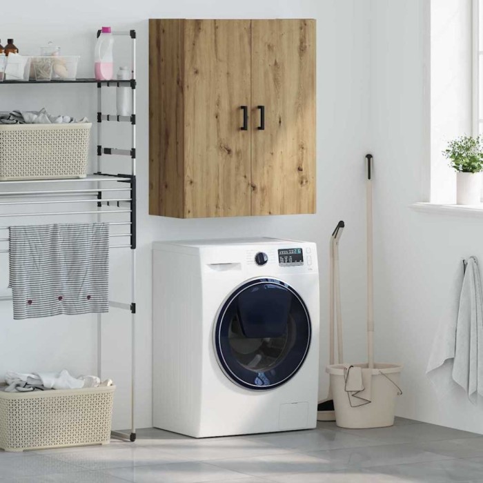 vidaXL Dulap montat pe perete Maro 69.5 x 34 x 90 cm Lemn compozit 879517