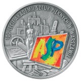 Polonia 10 zloti 2004 100 YEARS ACADEMY OF FINE ARTS 14,14 g Argint .925/ BU