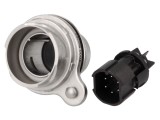 Conector Circular Soclu Tată 6 PIN Nichelat Buccaneer 7000