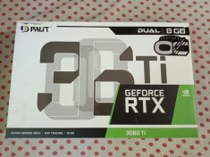 Placa video Palit RTX 3060 Ti Dual OC 8GB GDDR6 256-bit LHR. foto