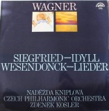 Richard Wagner / Naděžda Kniplov&aacute;, The Czech Philharmonic Orchestra, Zdeněk Ko&scaron;ler - Siegfried - Idyll / Wesendonck - Lieder, LP
