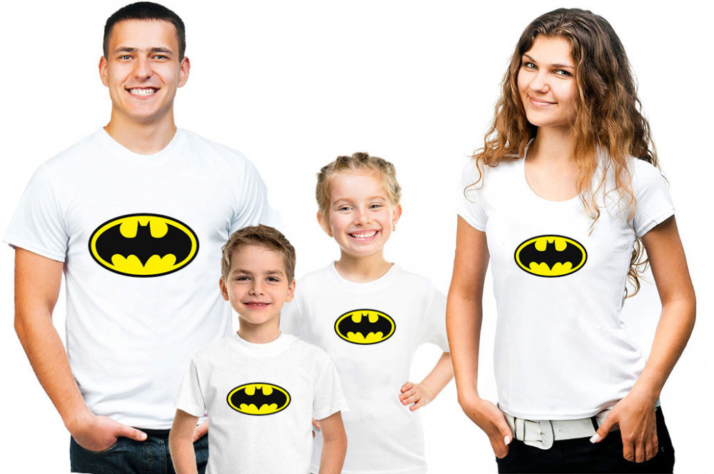 Set 4 Tricouri Personalizate Aniversare Familie, Bumbac ? Batman Family |  arhiva Okazii.ro