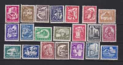 ROMANIA 1960 UZUALE ACTIVITATI LP. 498 MNH foto