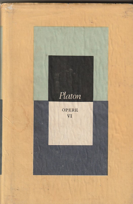 PLATON - OPERE VOLUMUL 6