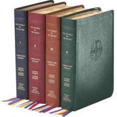 Liturgy of the Hours (Set of 4) Large Print