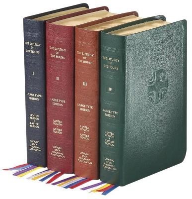 Liturgy of the Hours (Set of 4) Large Print foto