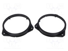 Cadru difuzor 165mm 4CARMEDIA pentru Citro&euml;n, Fiat, Opel, Peugeot - 2 buc.