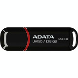 MEMORIE USB 3.2 ADATA 128 GB cu capac carcasa plastic negru AUV150-128G-RBK