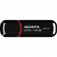 MEMORIE USB 3.2 ADATA 128 GB cu capac carcasa plastic negru AUV150-128G-RBK