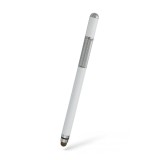 Cumpara ieftin Pix pentru telefon si tableta universal, Stylus Pen pasiv, Alb , Techsuit 03