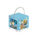 Puzzle 4 in 1 - Activitatile zilnice (12, 16, 20, 24 piese), Dodo