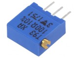 Potentiometru Multitura 100&Omega; 500mW THT &plusmn;10% T93XA