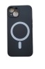 Huse silicon cu protectie camera MagSafe Iphone13 , Negru, Carcasa