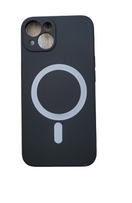 Huse silicon cu protectie camera MagSafe Iphone13 , Negru foto