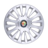 Set 4 Capace Roti R15, Potrivite Jantelor de 15 inch, Pentru Alfa Romeo, Model 328, Autohelix MSA