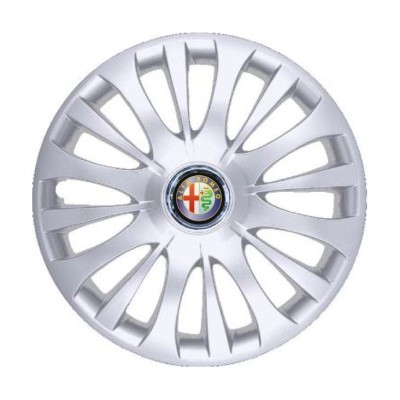 Set 4 Capace Roti R15, Potrivite Jantelor de 15 inch, Pentru Alfa Romeo, Model 328 foto