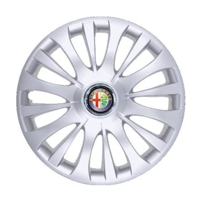 Set 4 Capace Roti R15, Potrivite Jantelor de 15 inch, Pentru Alfa Romeo, Model 328