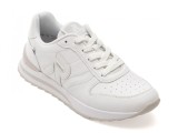 Cumpara ieftin Pantofi sport RIEKER albi, W2401, din piele naturala