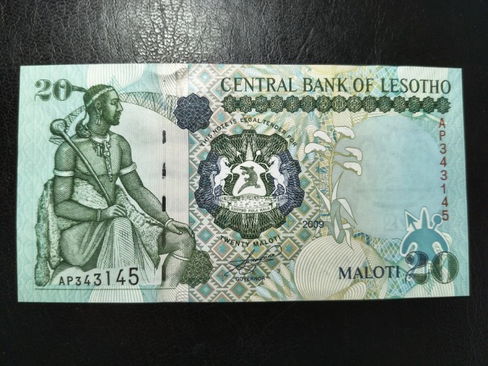 LESOTHO 20 MALOTI UNC