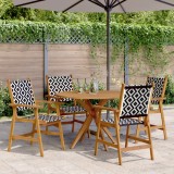 Cumpara ieftin Set mobilier de grădină, 5 piese, lemn masiv de acacia