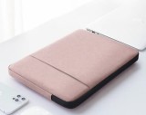 Mapa marca THD, protectie si transport laptop Apple Macbook Pro (M2) 13.3 inch si Apple Macbook Pro (M2) 14.2 inch, culoarea roz