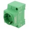 &Icirc;ntrerupător automat electronic OMRON S8V-CP0424 2-10A pentru șină DIN